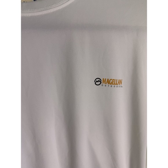 Magellan Men's Outdoor White Long Sleeve Fishing Shirt Size Xl NWT - Picture 3 of 7